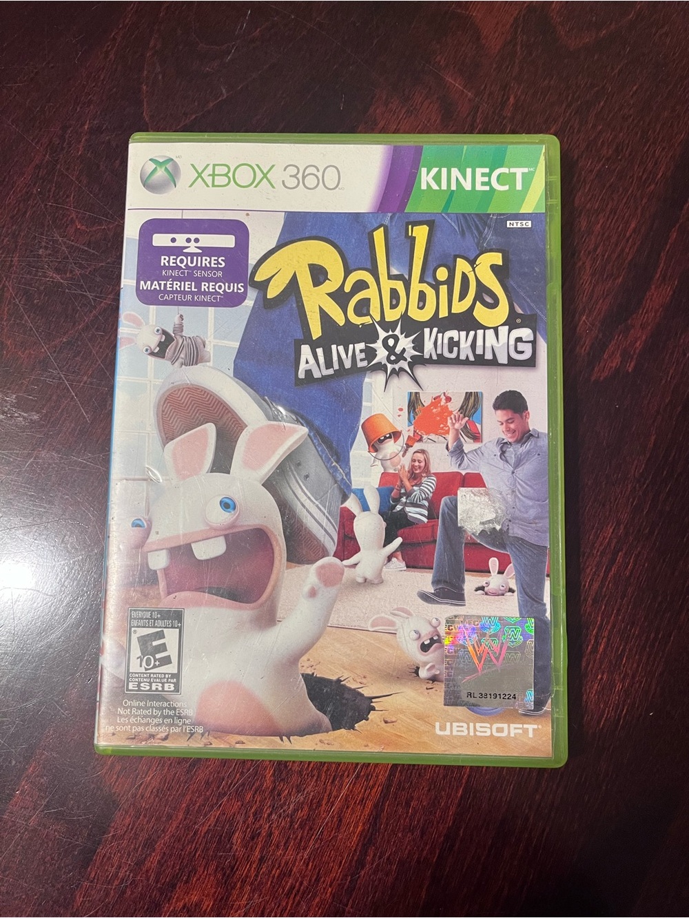 Rabbids Alive & Kicking (Xbox 360 Kinect) - White by Ubisoft